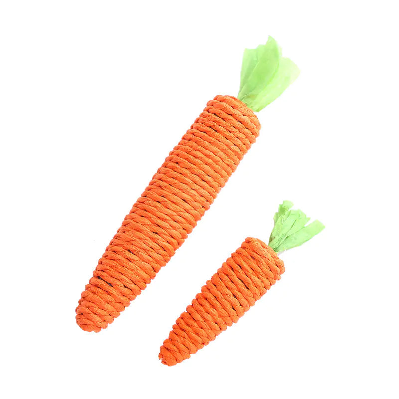 Jingling Carrot Catnip Toy