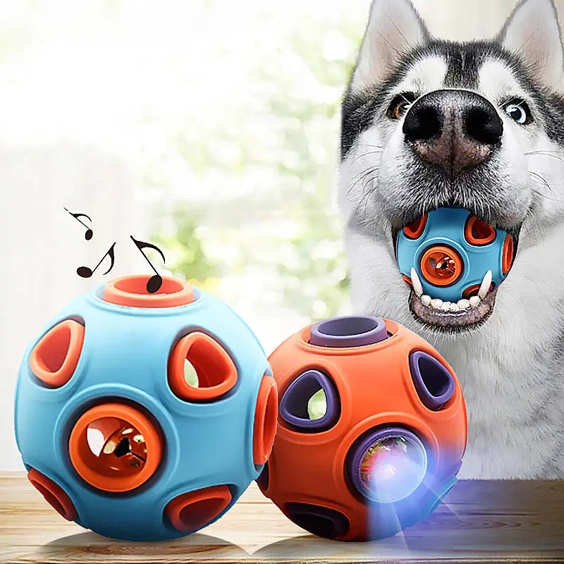 NightGlow Chewable Dog Ball